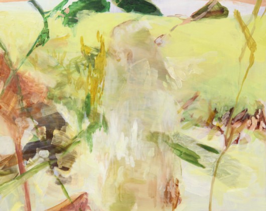 岡本里栄　「untitled」　OKAMOTO　Rie｜2012年制作｜キャンバス　油彩｜72.7×91cm