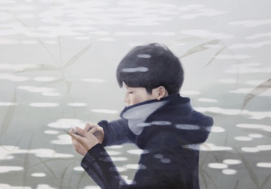 矢野衣美　「燐光」　YANO　Emi｜2012年制作｜ キャンバス　油彩｜181.8×259cm